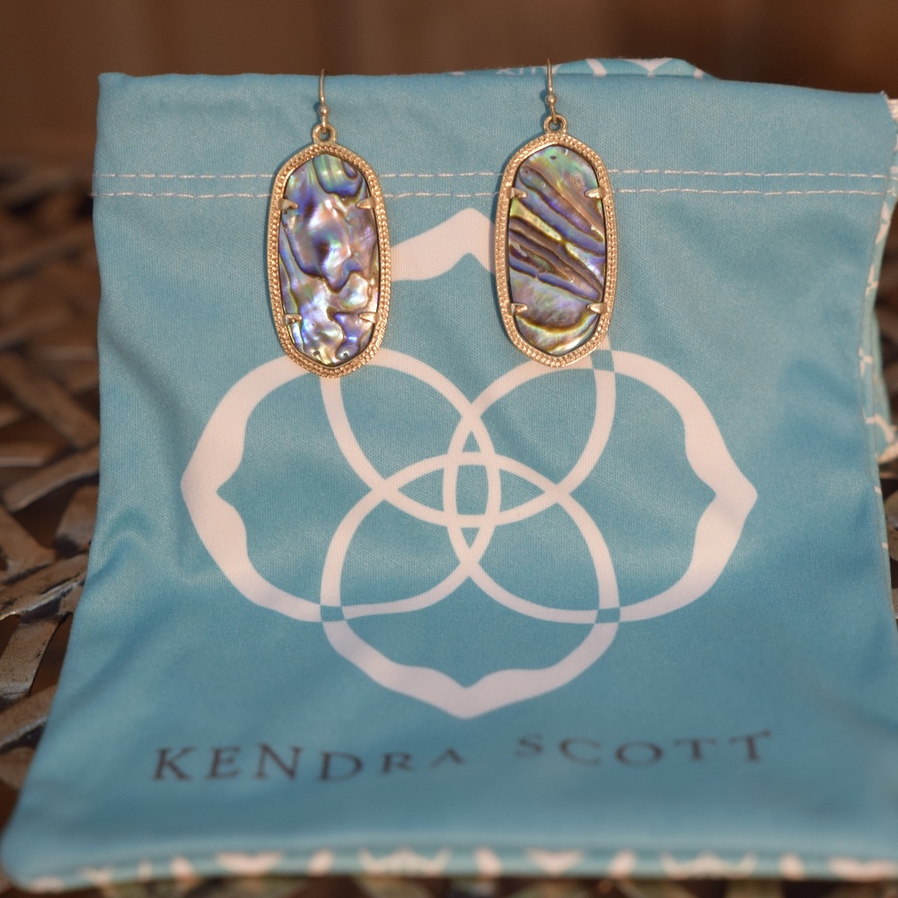 Kendra Scott Elle Abalone Shell Earrings